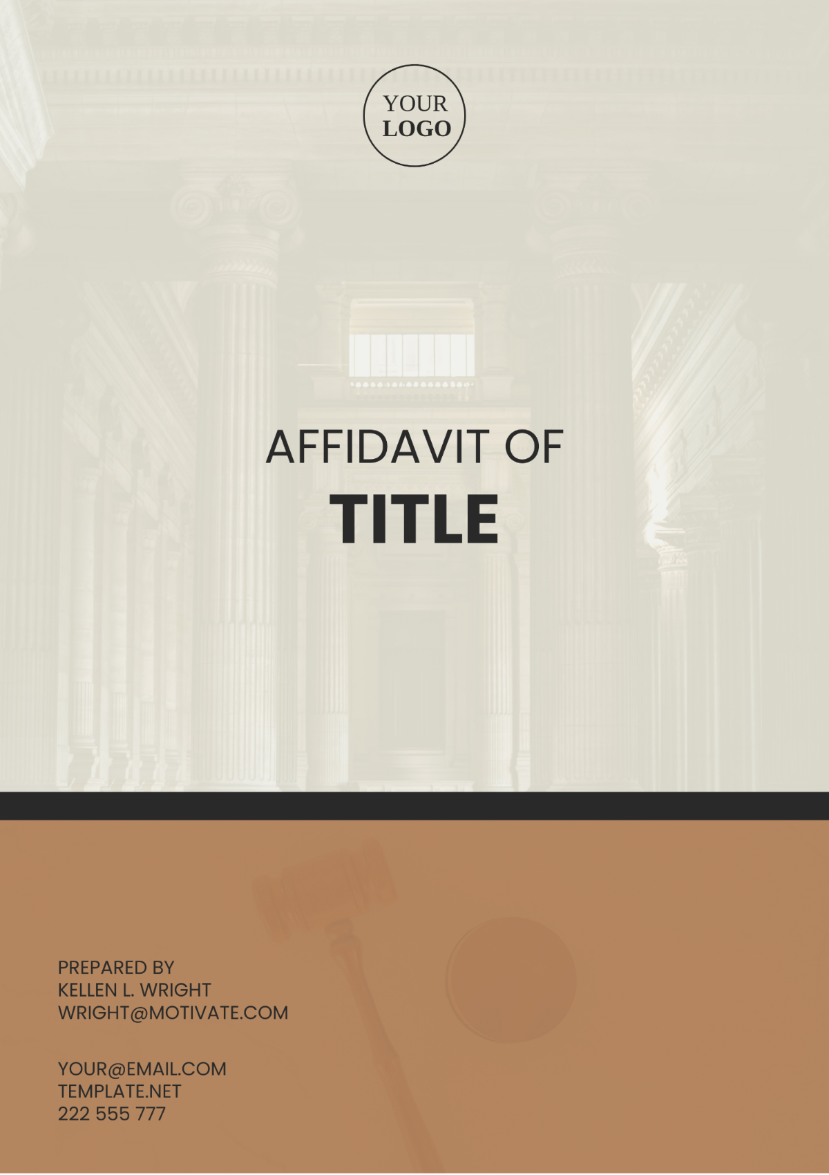 Missouri Affidavit of Title Template - Edit Online & Download