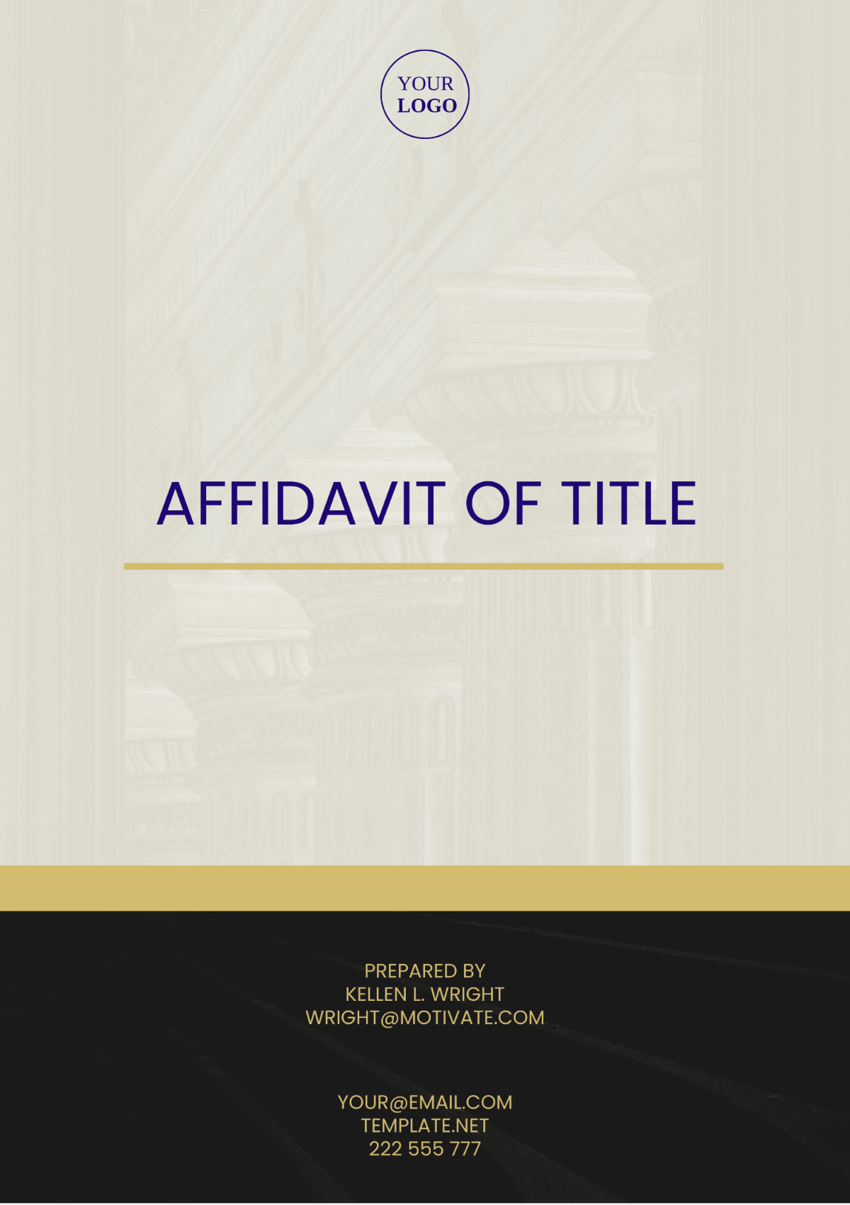 Montana Affidavit of Title Template - Edit Online & Download