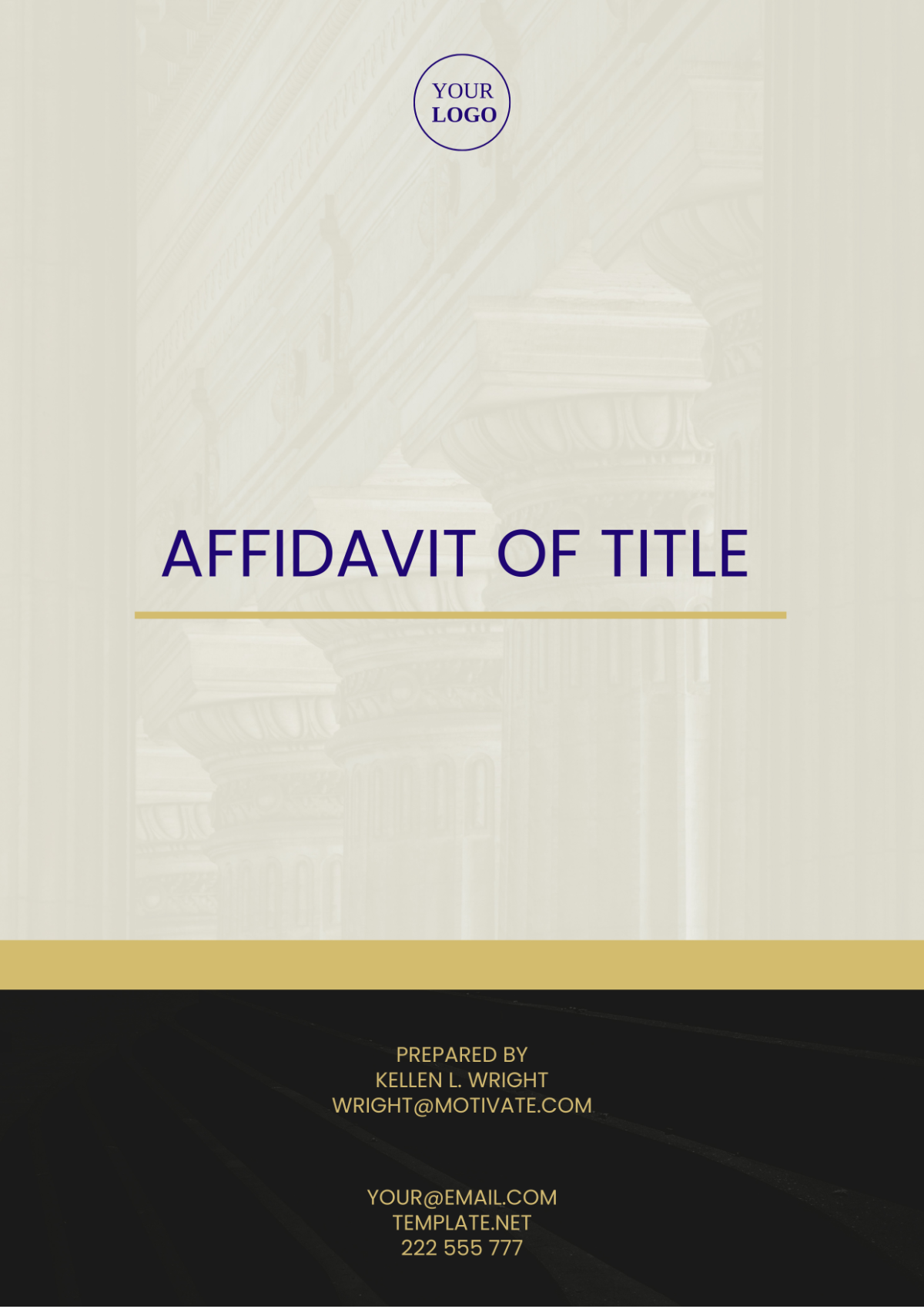 New Hampshire Affidavit of Title Template - Edit Online & Download