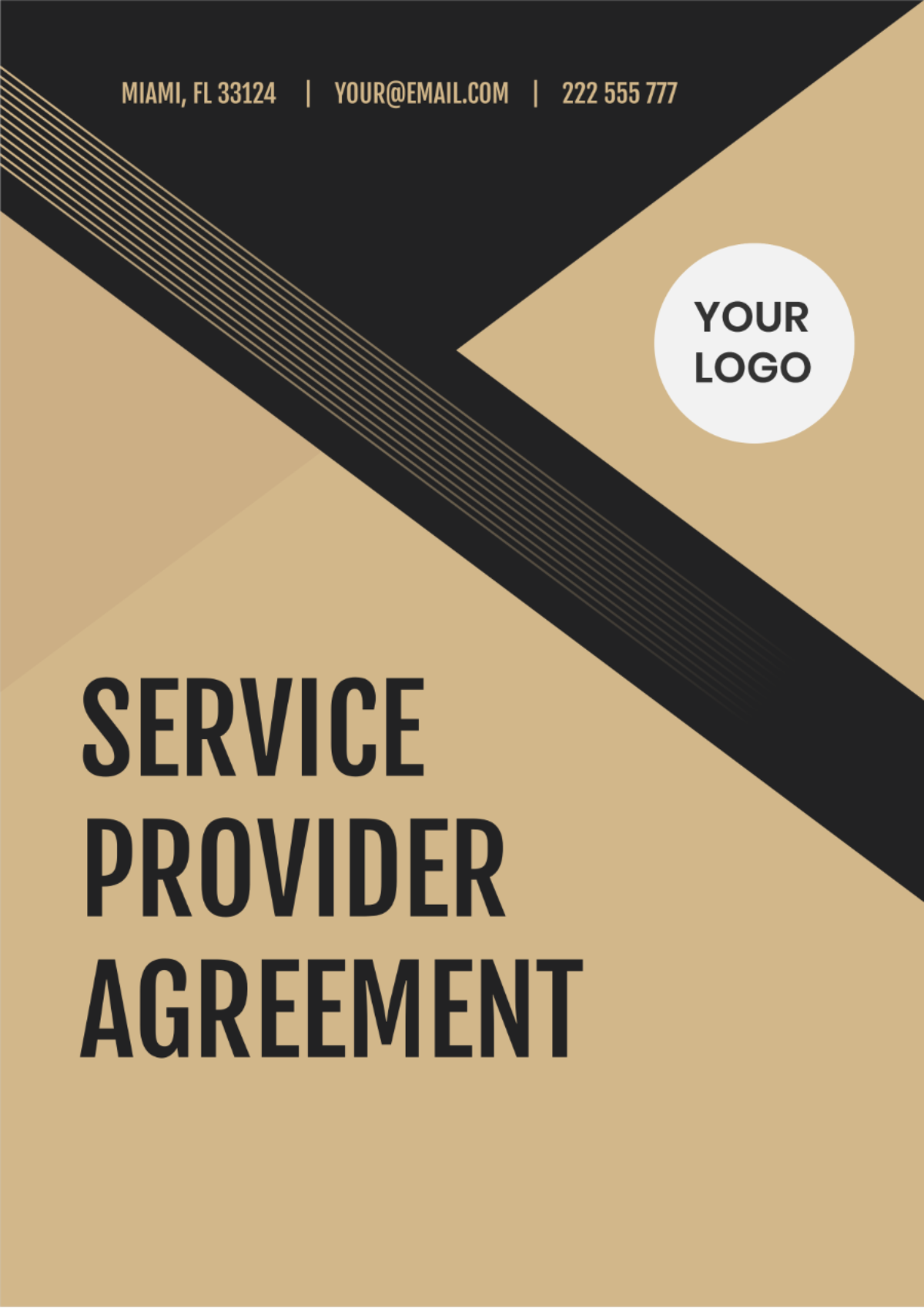 Service Provider Agreement Template - Edit Online & Download