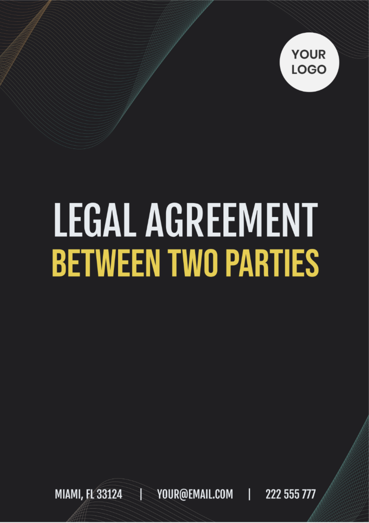 Free Legal Agreement Between Two Parties Template - Edit Online ...