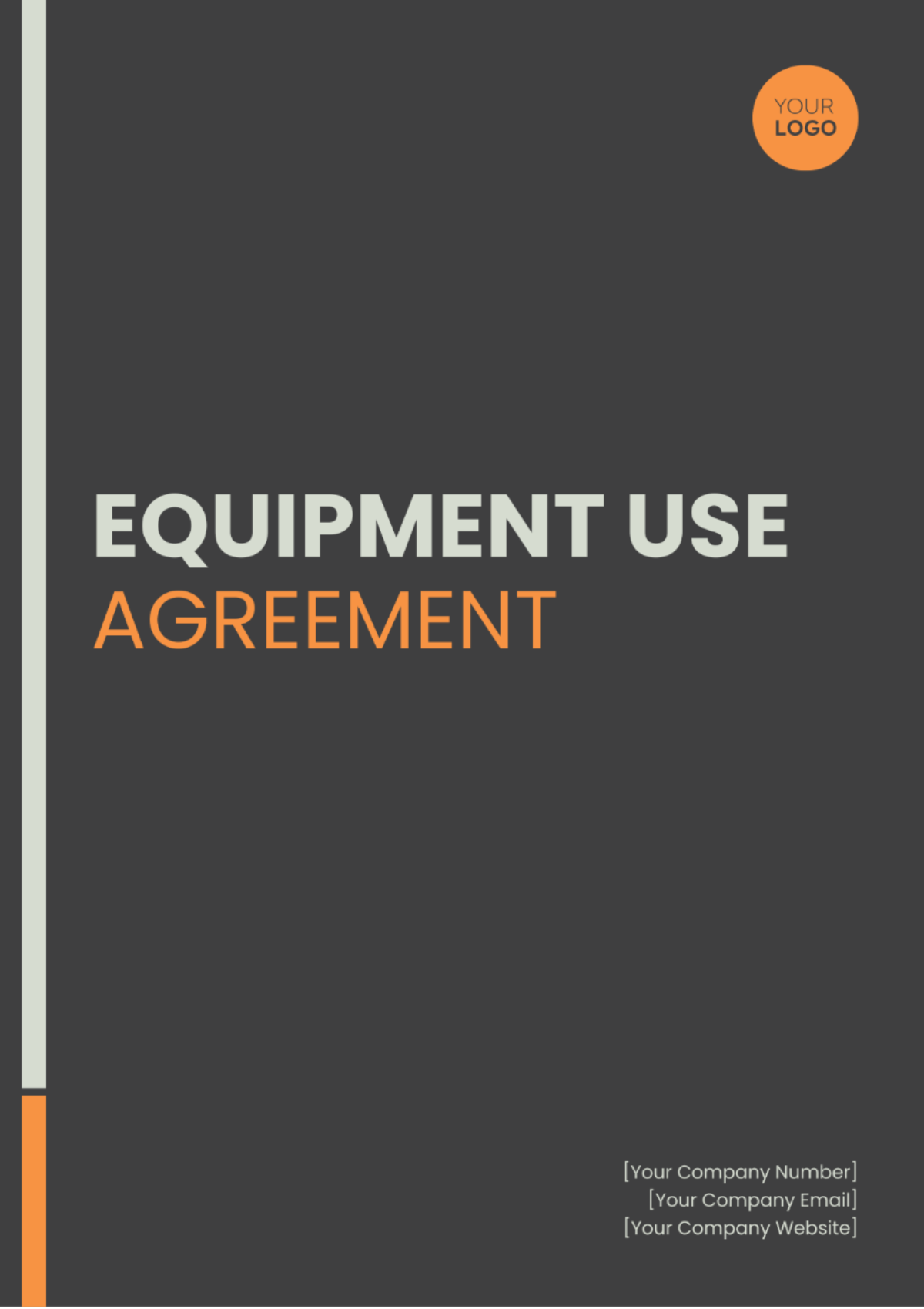 Equipment Use Agreement Template - Edit Online & Download