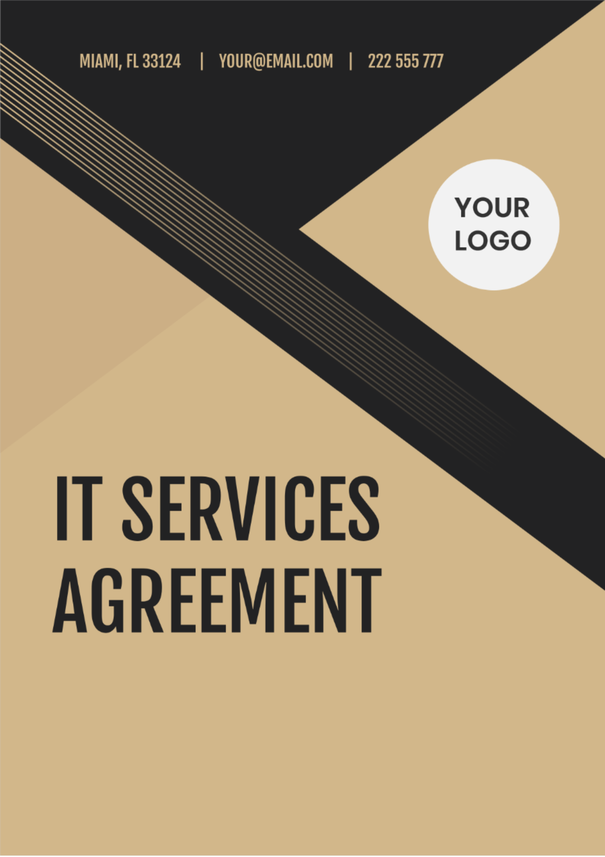 IT Service Agreement Template - Edit Online & Download