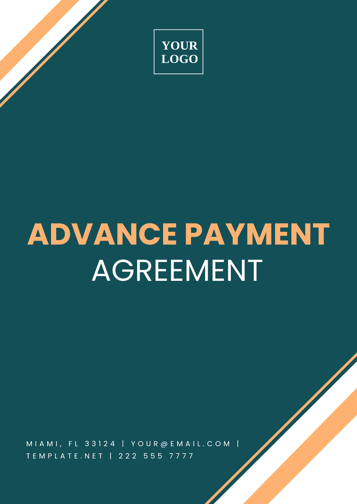 Advance Payment Agreement Template