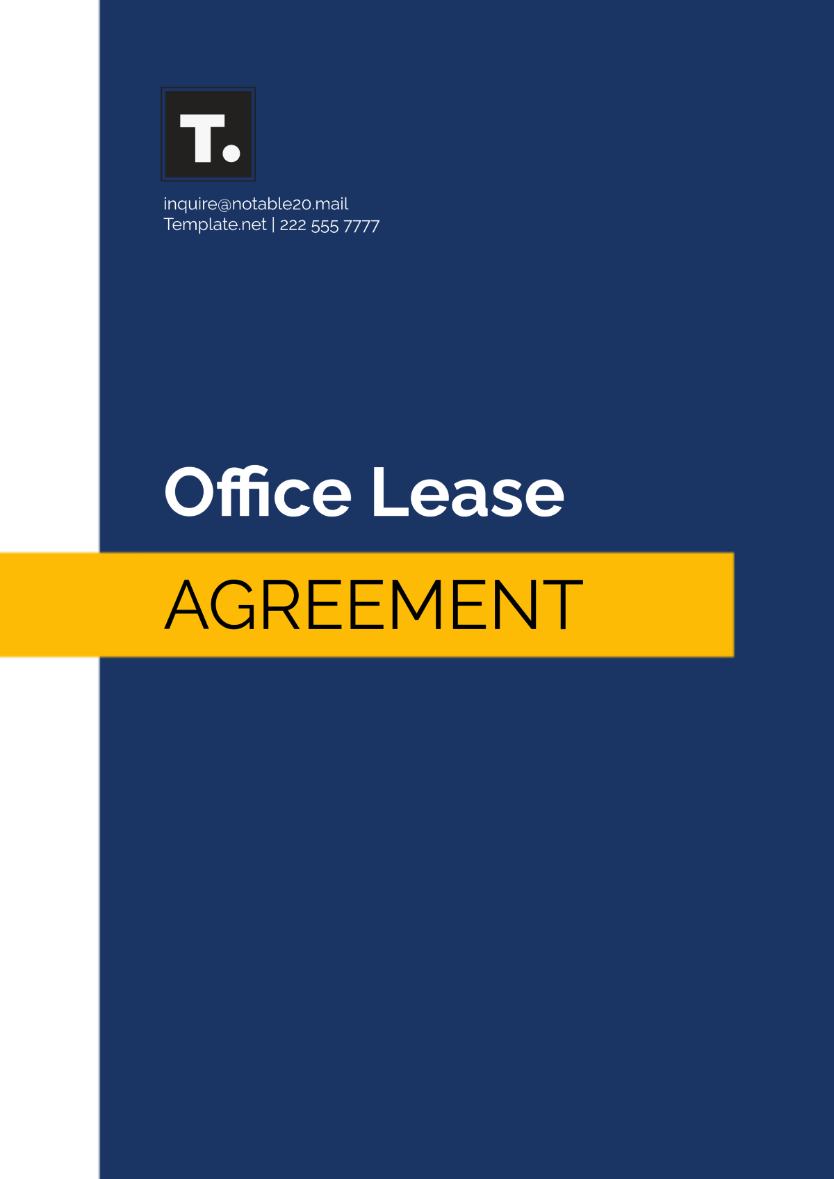 Free Office Lease Agreement Template