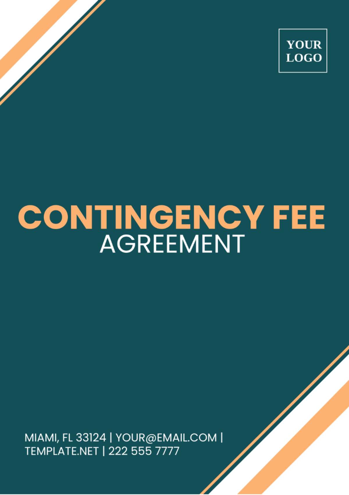 Contingency Fee Agreement Template