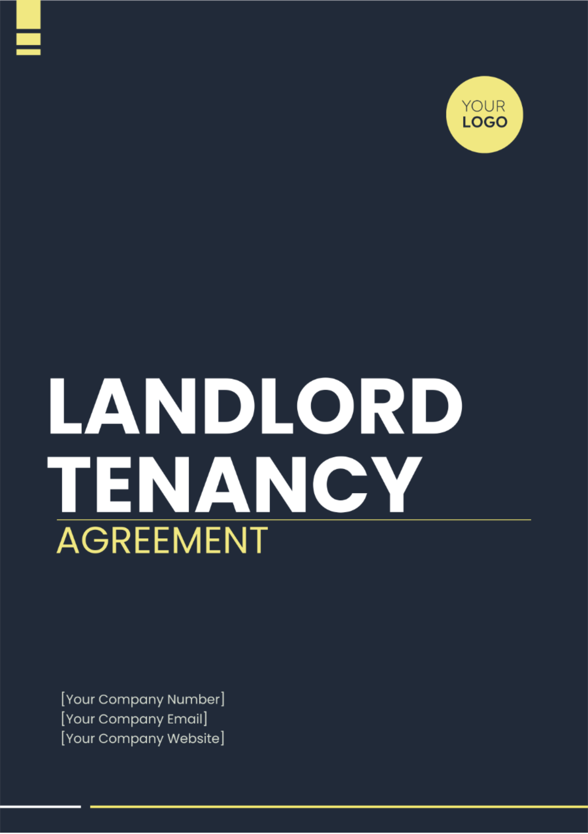 Landlord Tenancy Agreement Template