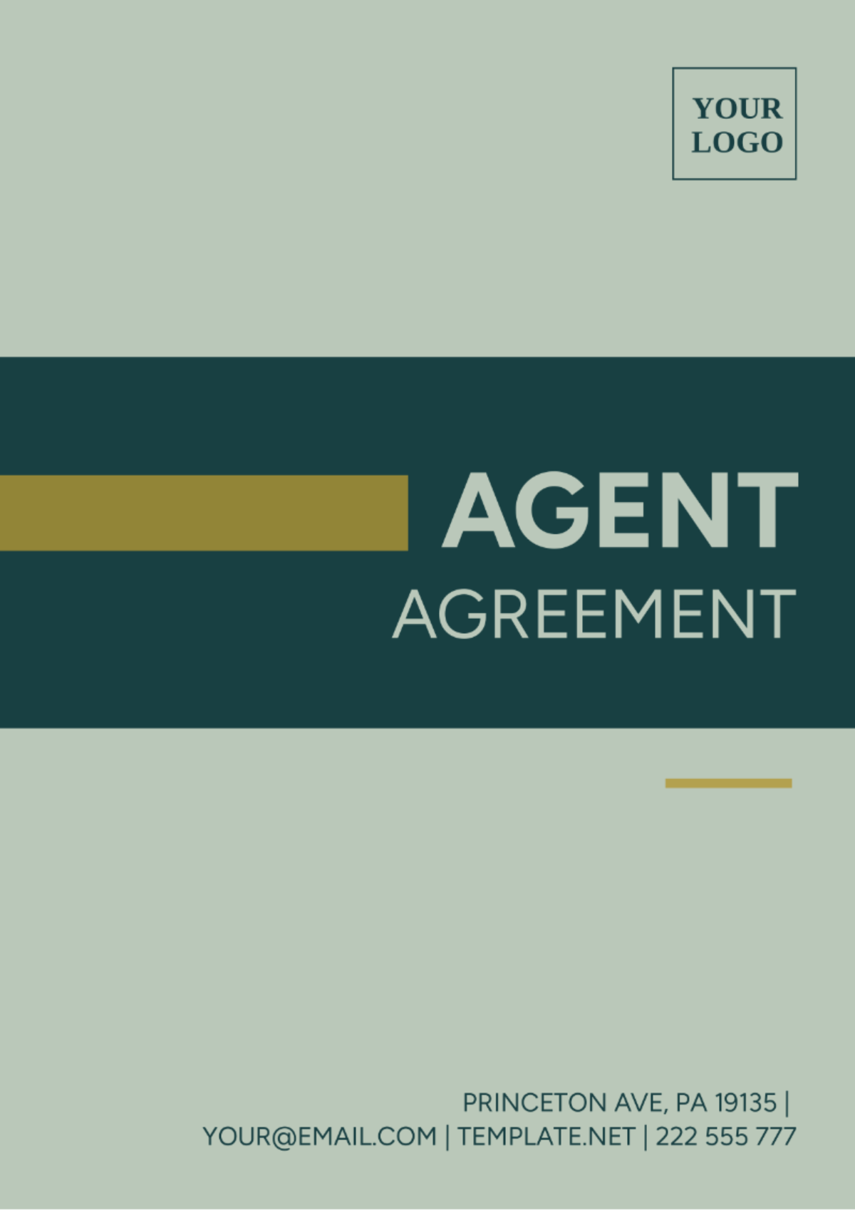 Agent Agreement Template