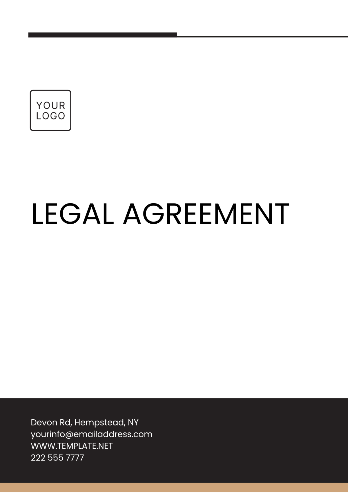 Free Legal Agreement Template