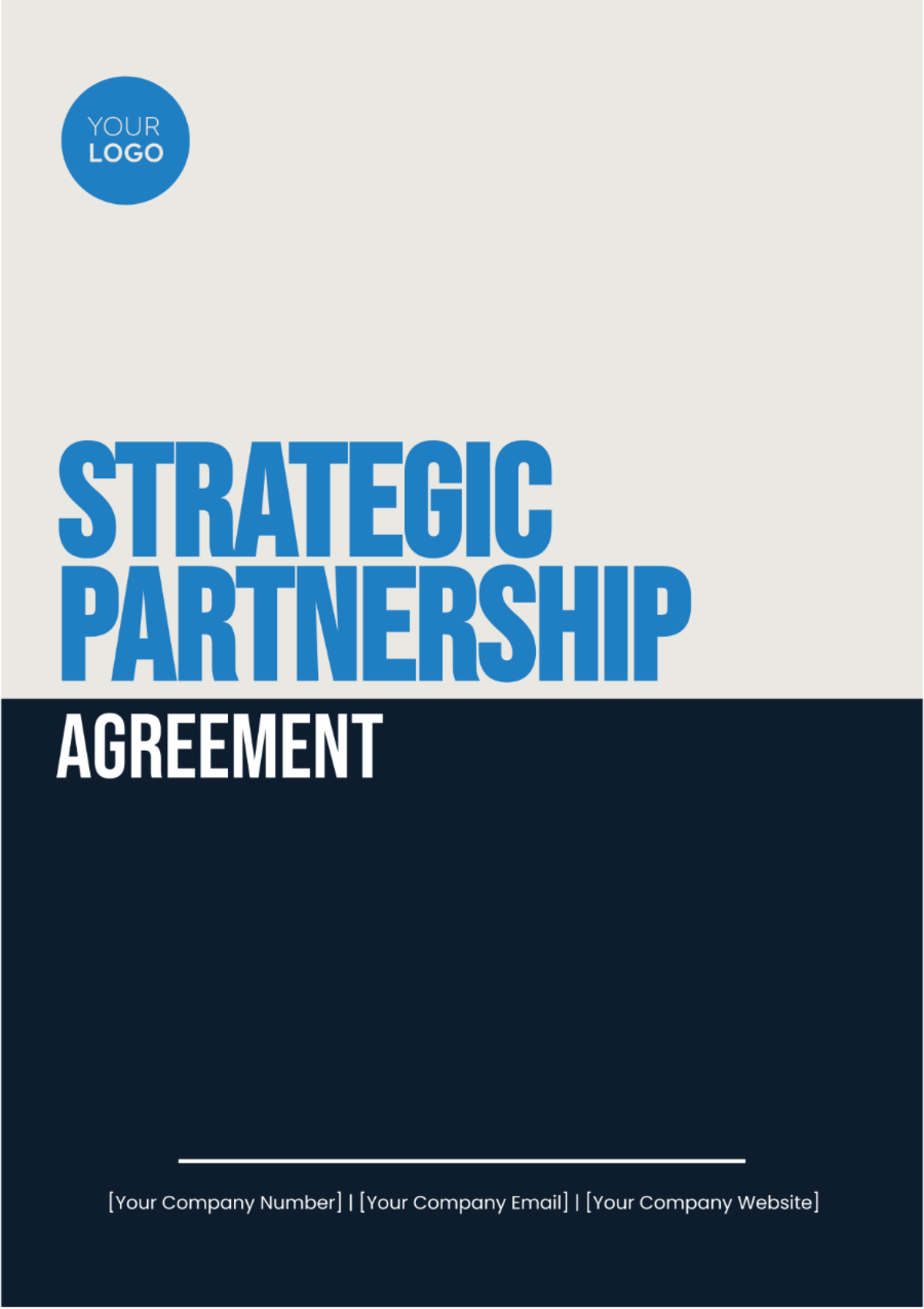 Strategic Partnership Agreement Template