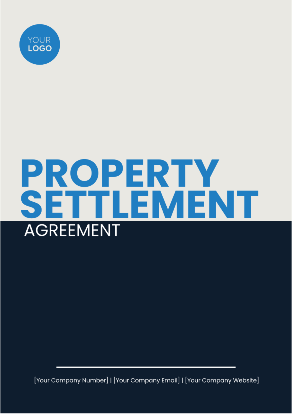 Property Settlement Agreement Template