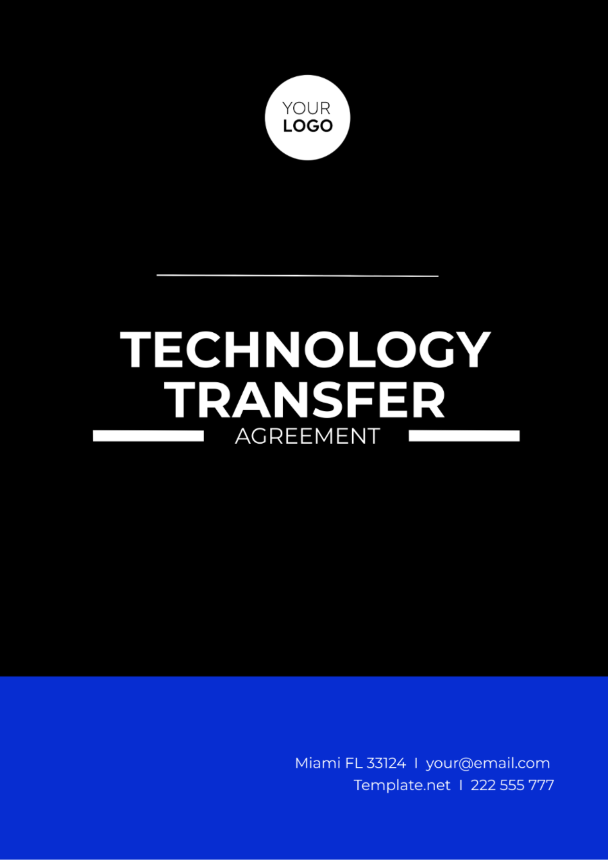 Tech Transfer Agreement Template - Edit Online & Download