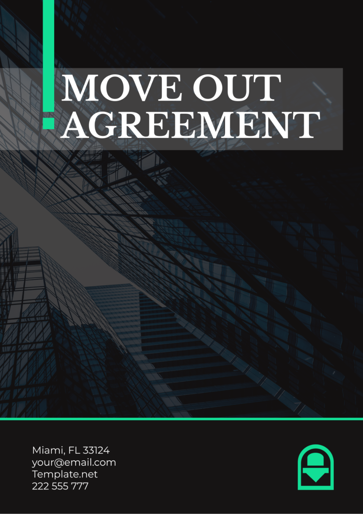 Move Out Agreement Template