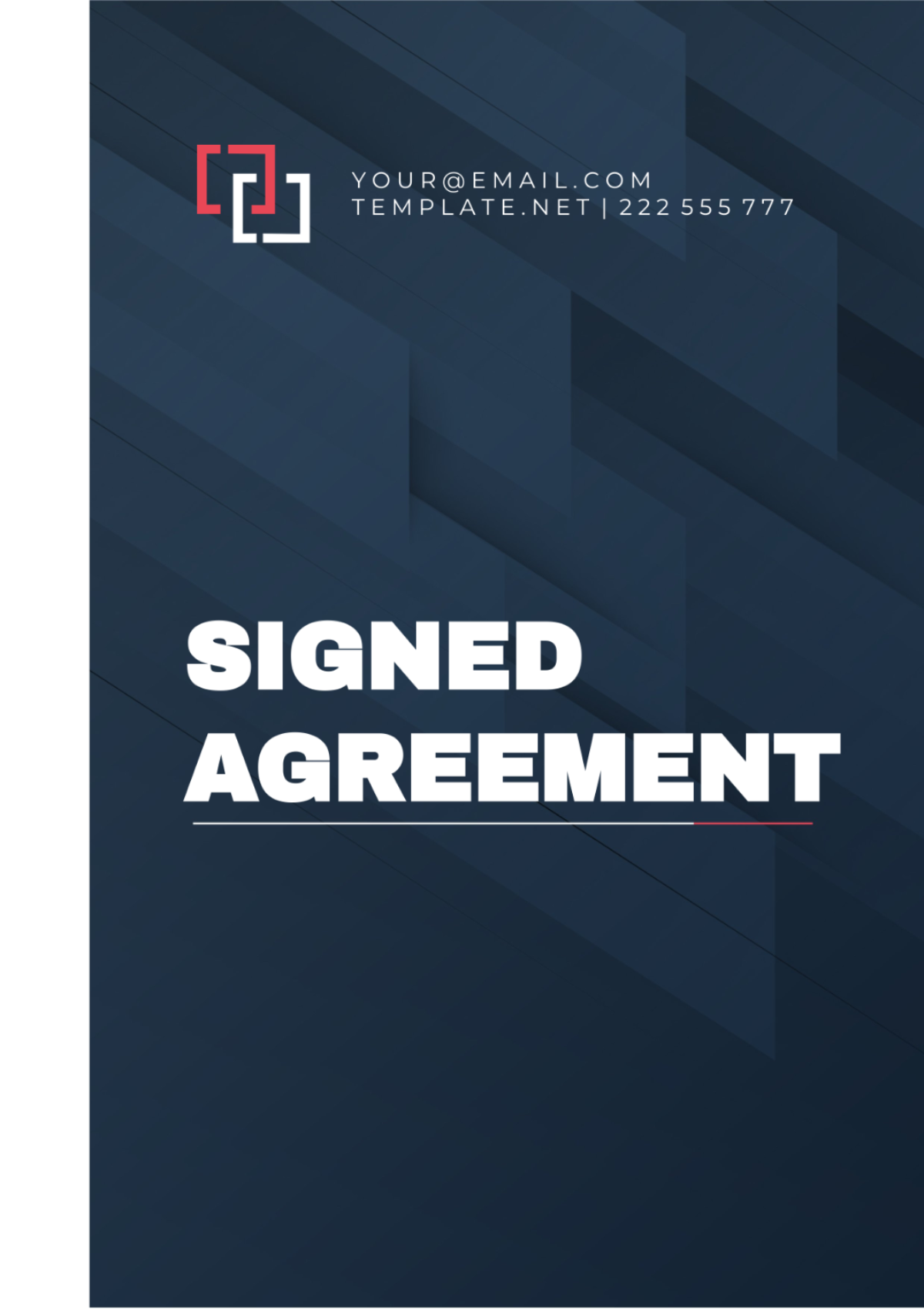 Signed Agreement Template