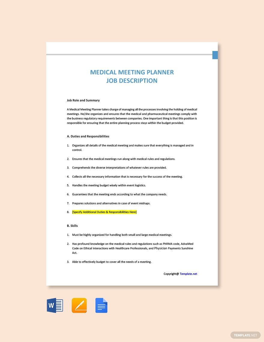 medical-equipment-planner-job-ad-description-template-google-docs