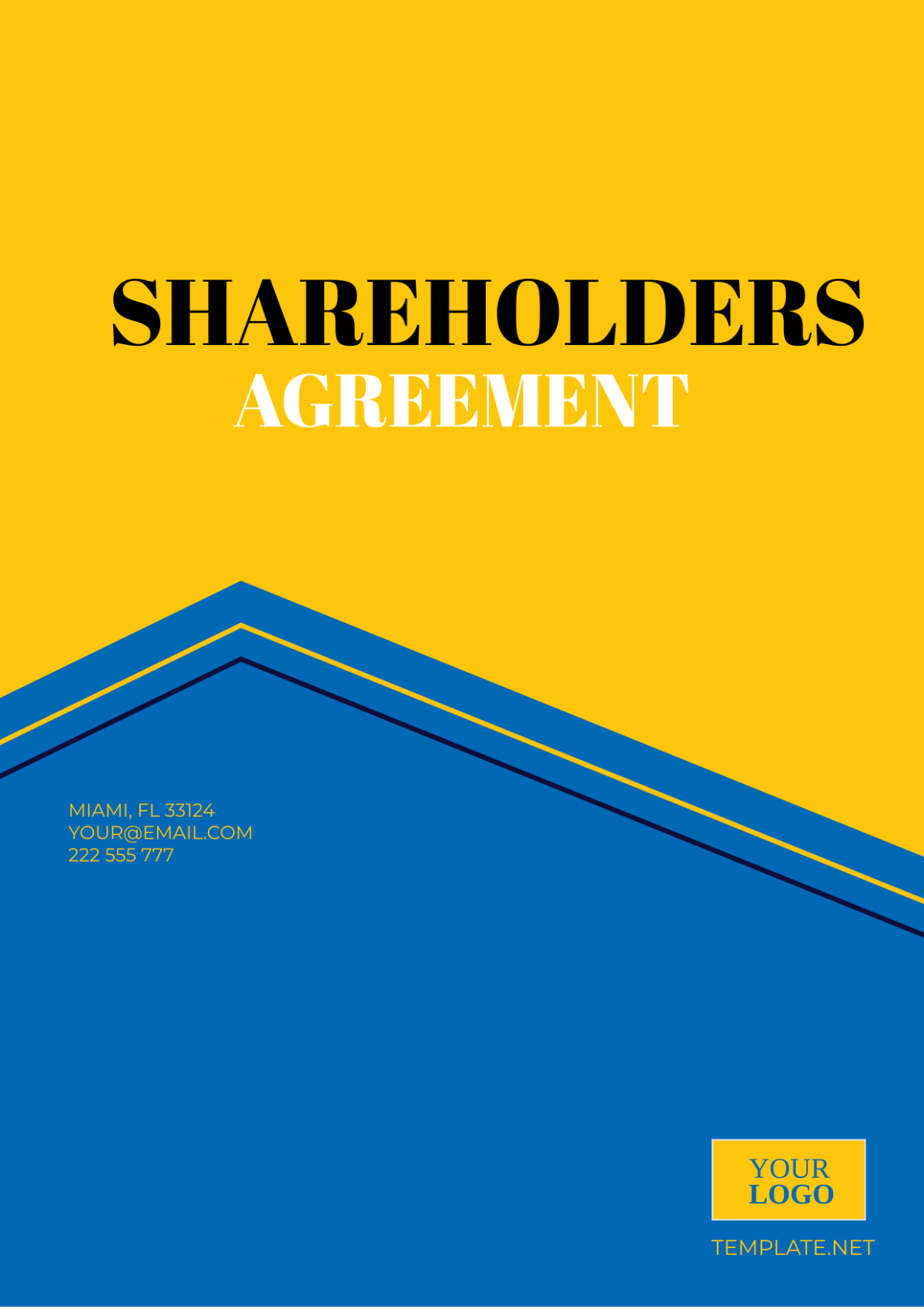 Shareholders Agreement Template Edit Online Download Example