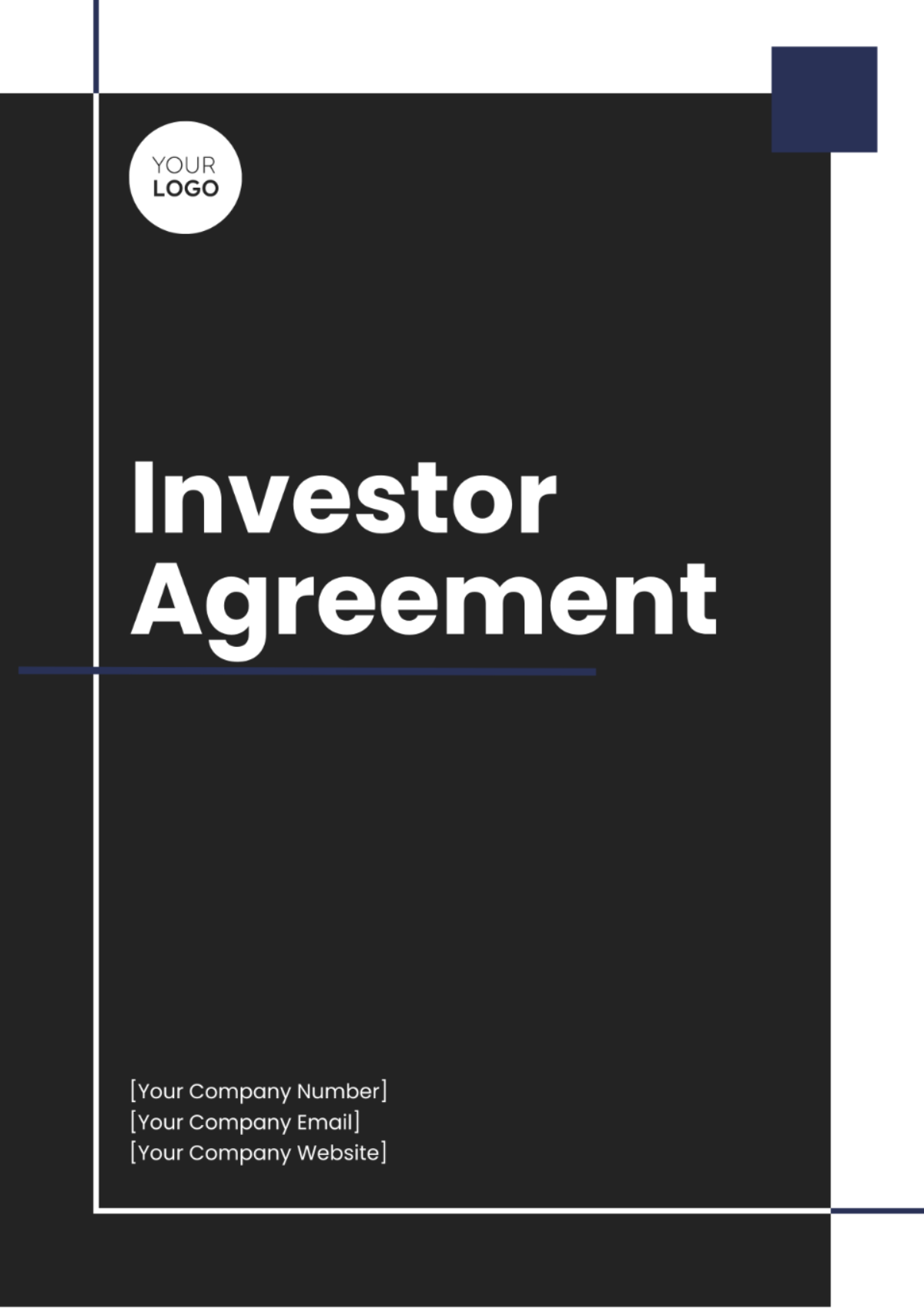 Investor Agreement Template