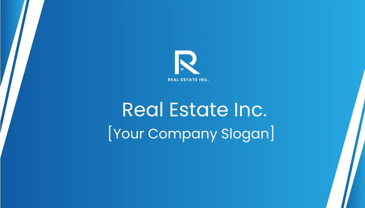 Free Real Estate Agent Business Card Template to Edit Online