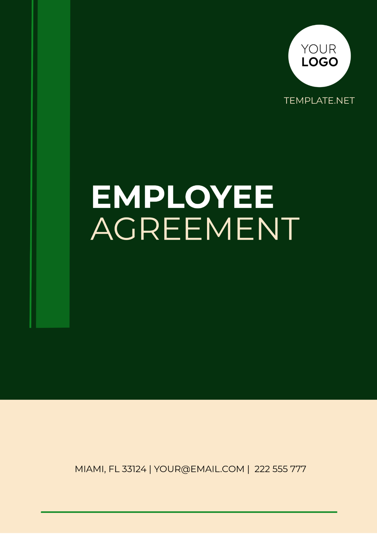 Free Employee Agreement Template