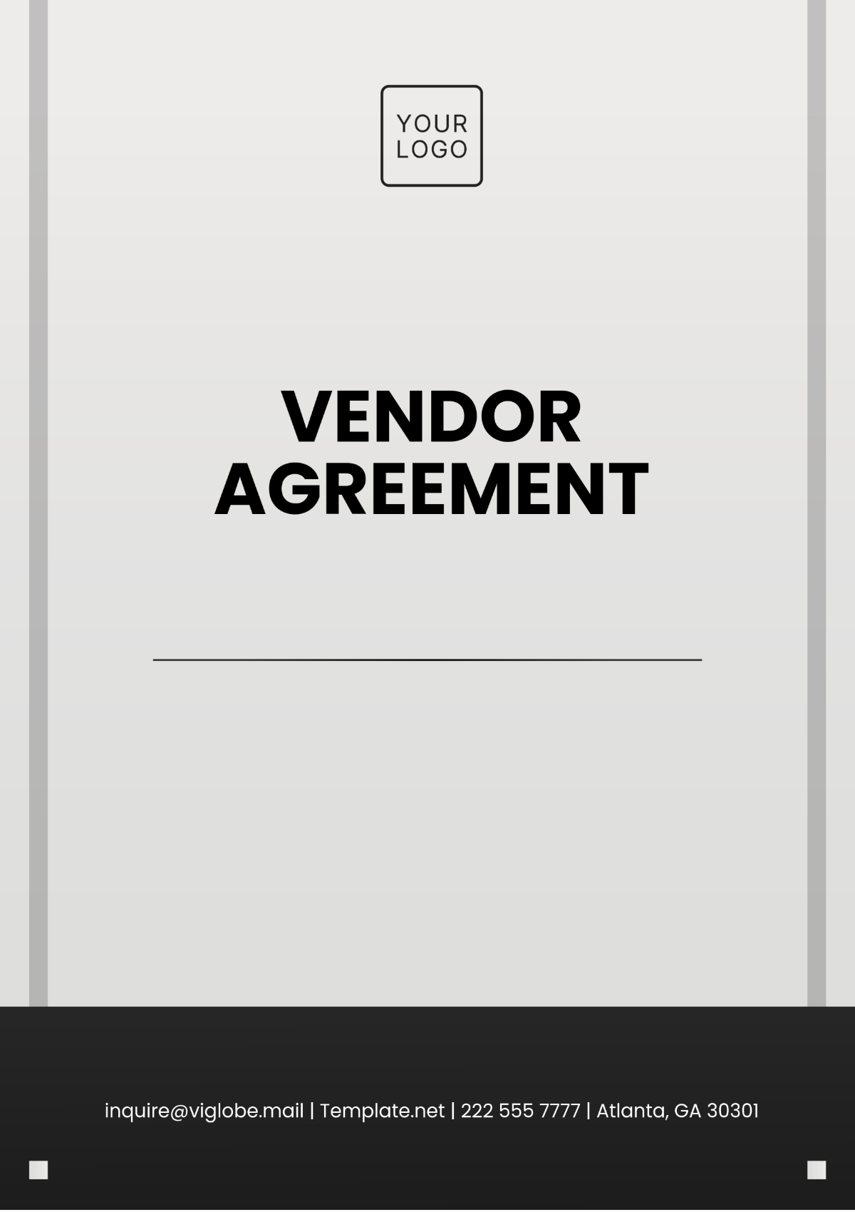 Vendor Agreement Template - Edit Online & Download