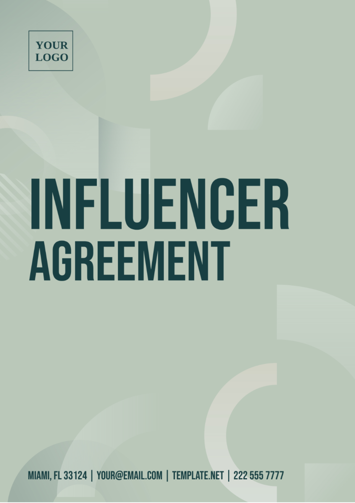 Influencer Agreement Template