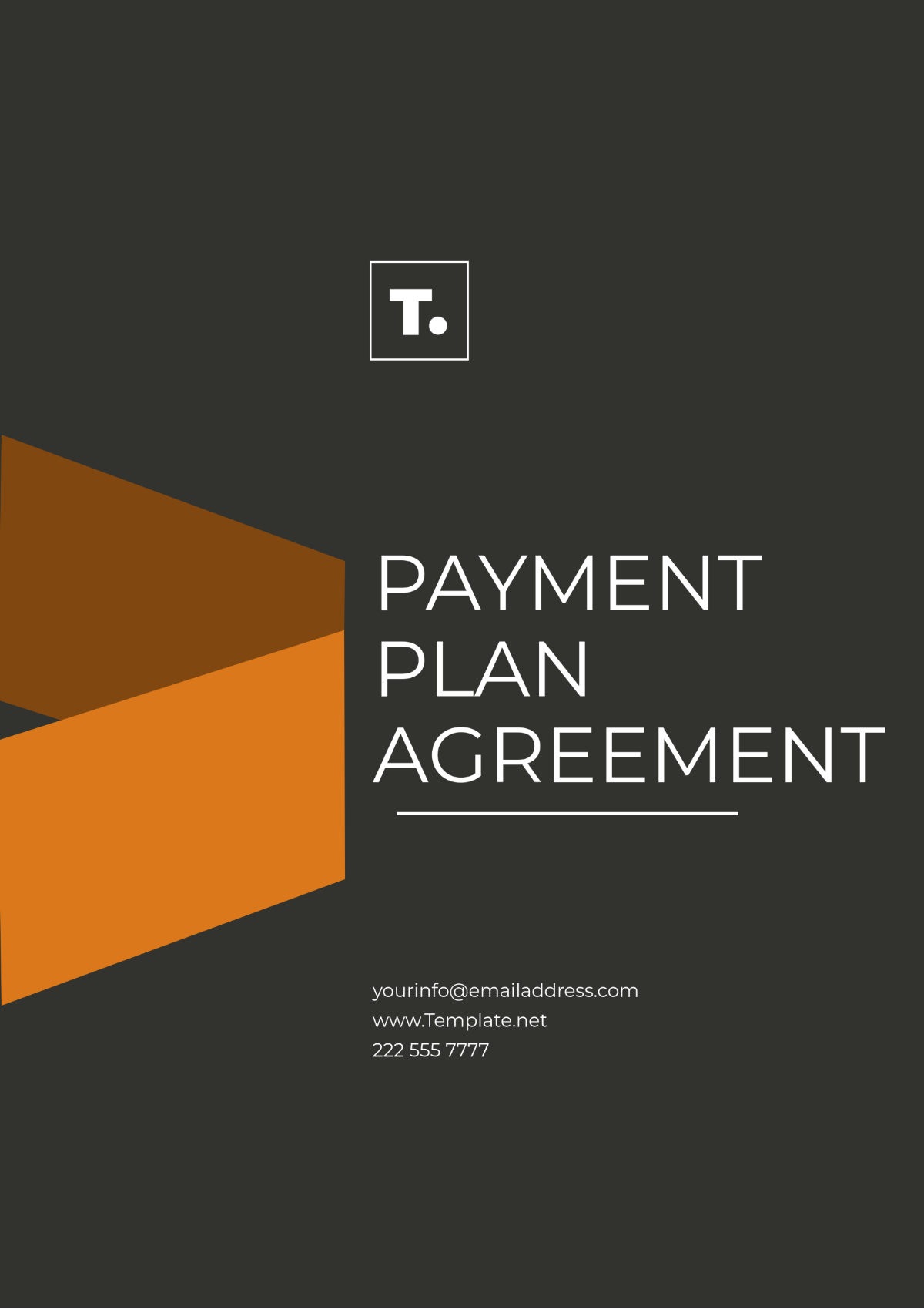 Payment Plan Agreement Template - Edit Online & Download