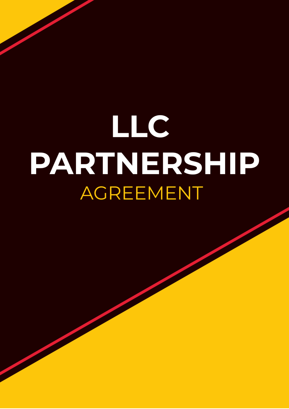 LLC Partnership Agreement Template - Edit Online & Download Example ...