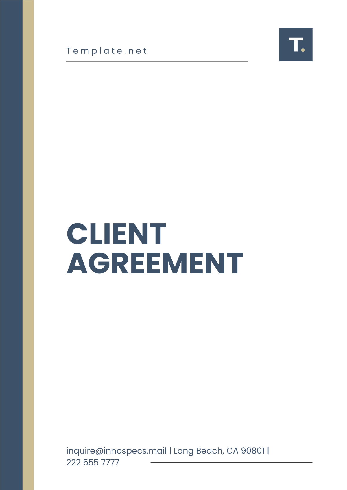 Client Agreement Template - Edit Online & Download