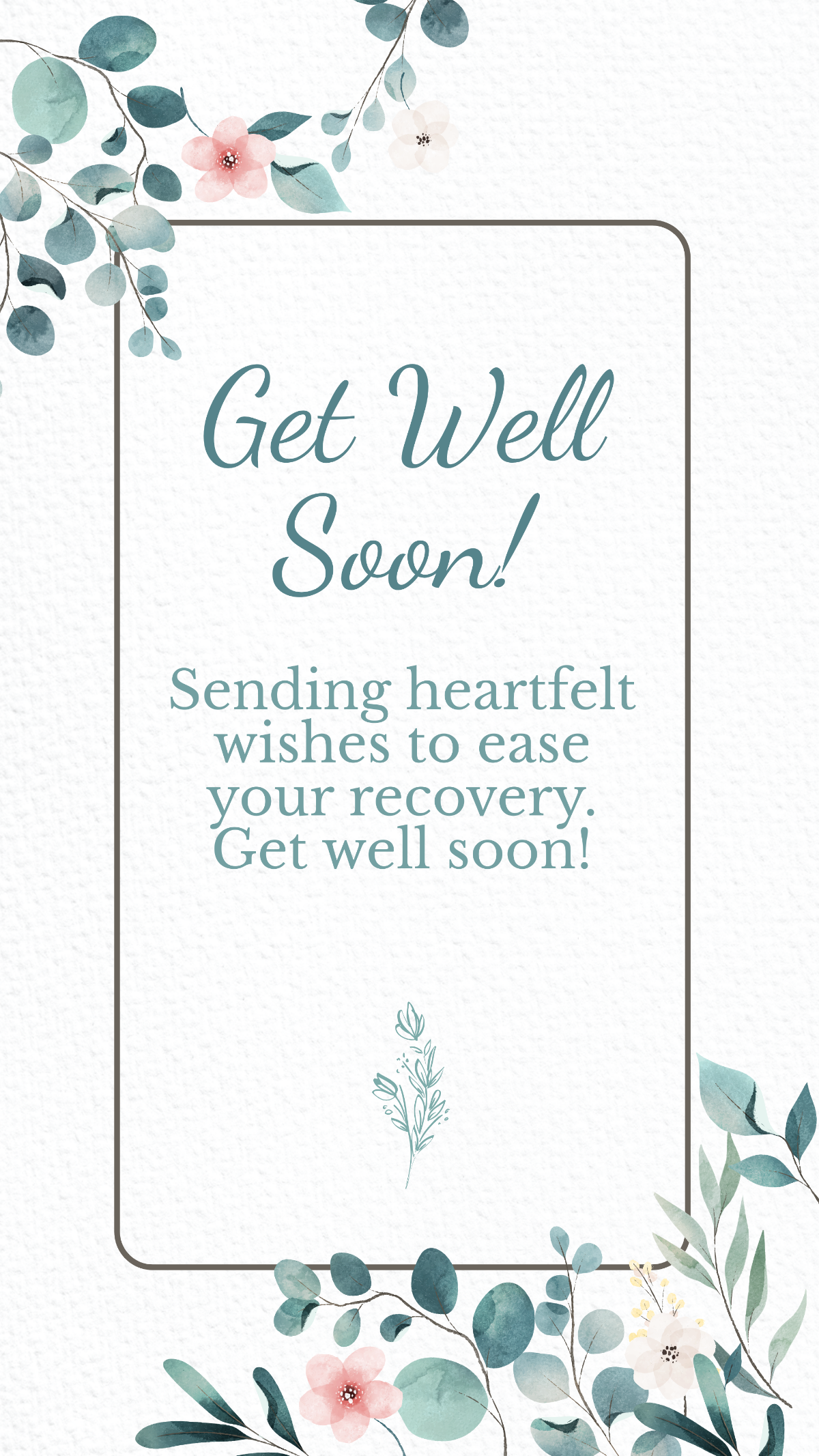 Get Well Soon Gift For Man Template