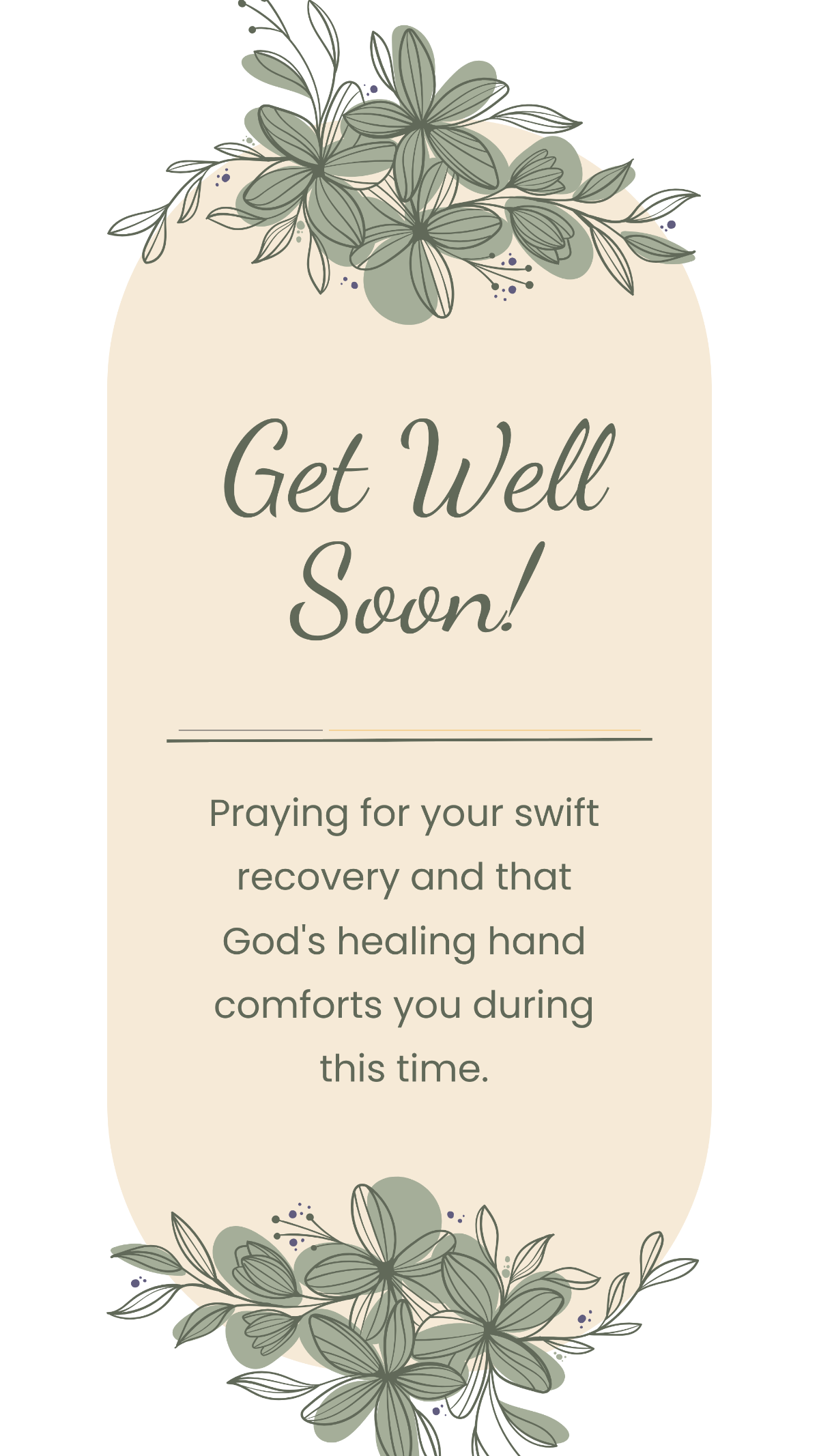 Get Well Soon Christian Message