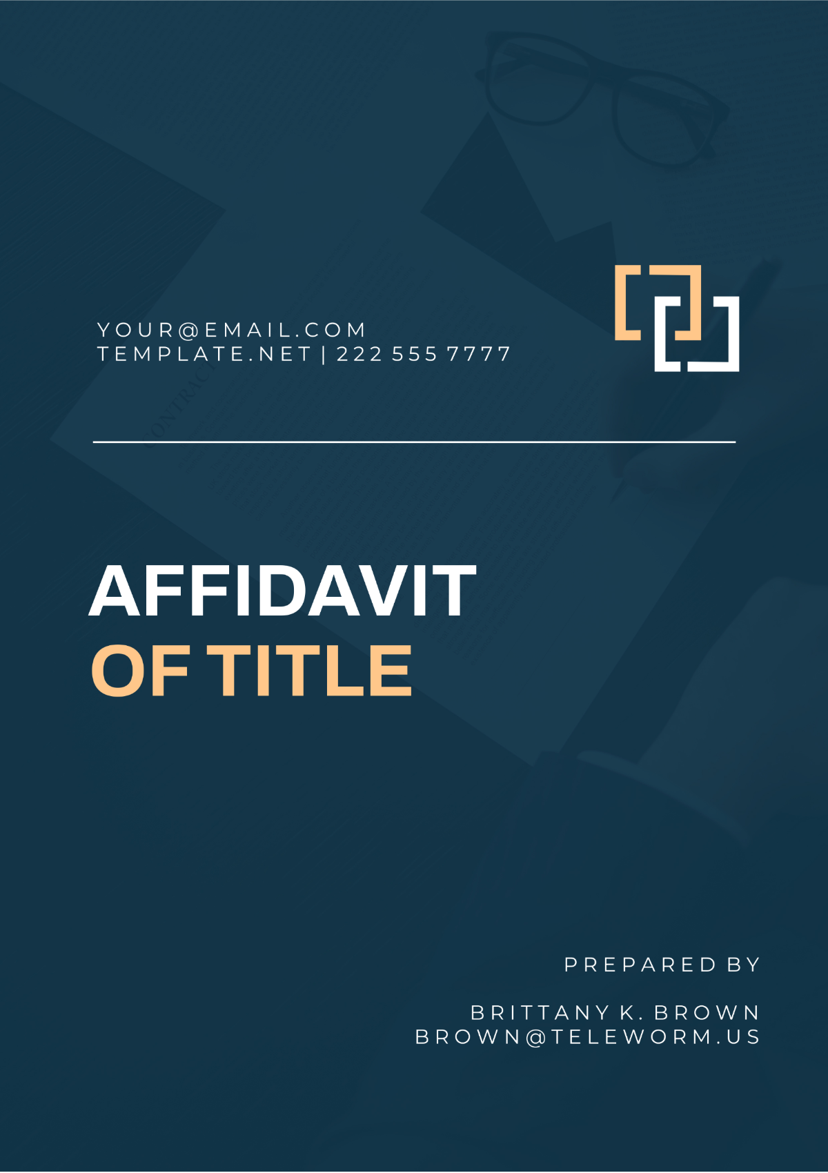 Oklahoma Affidavit of Title Template - Edit Online & Download