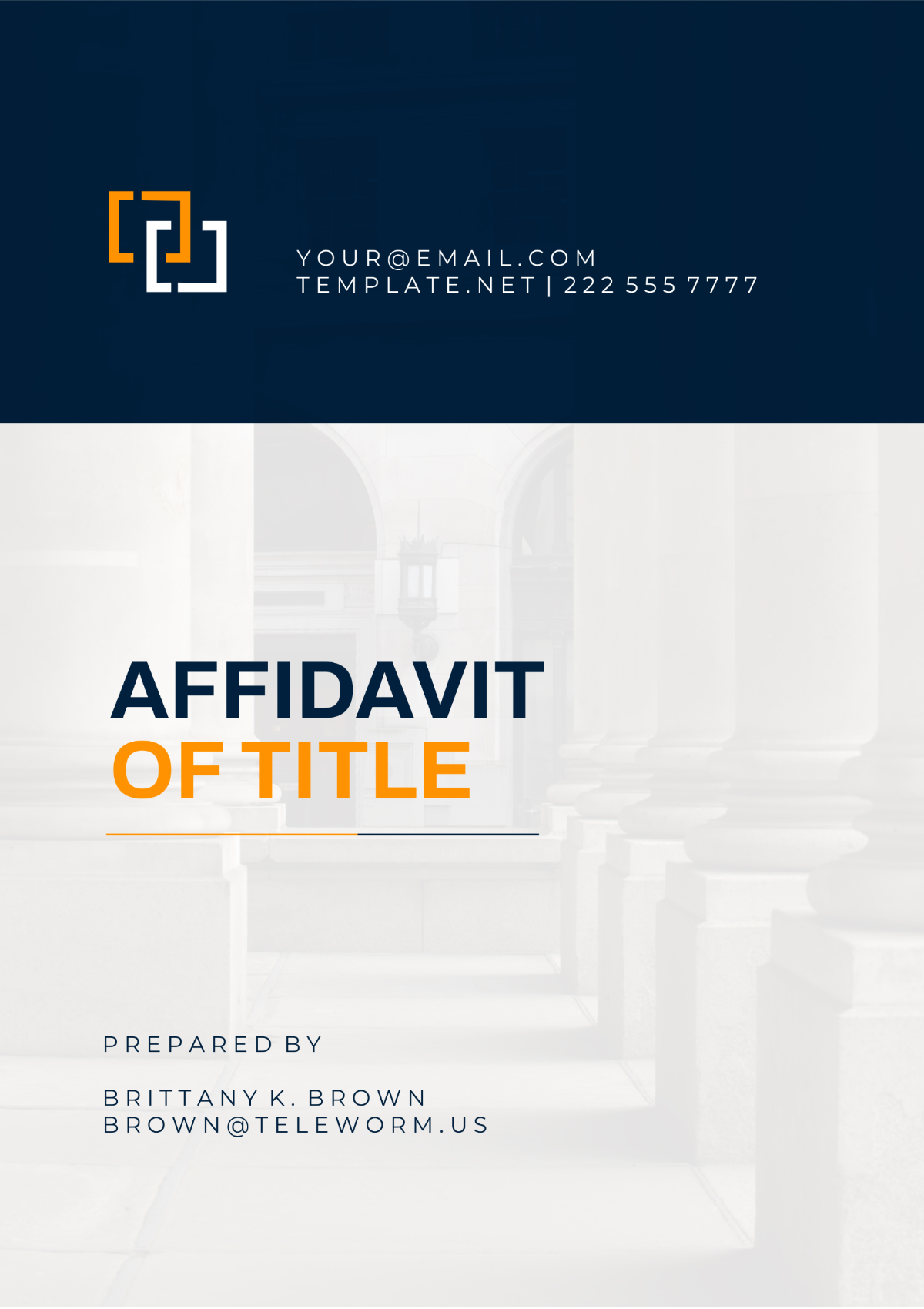 Free Utah Affidavit of Title Template - Edit Online & Download ...