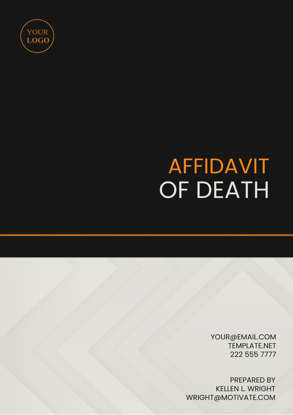 Alaska Affidavit of Death Template - Edit Online & Download