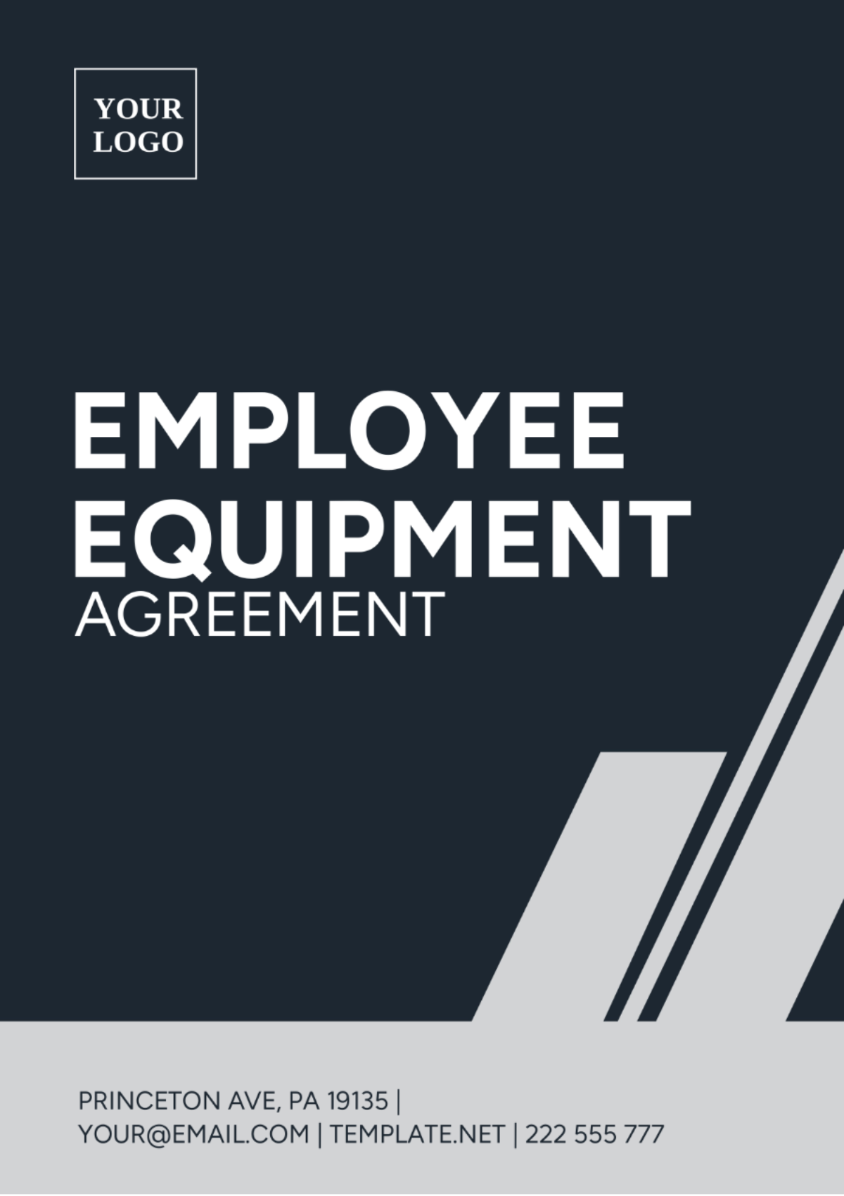 Employee Equipment Agreement Template