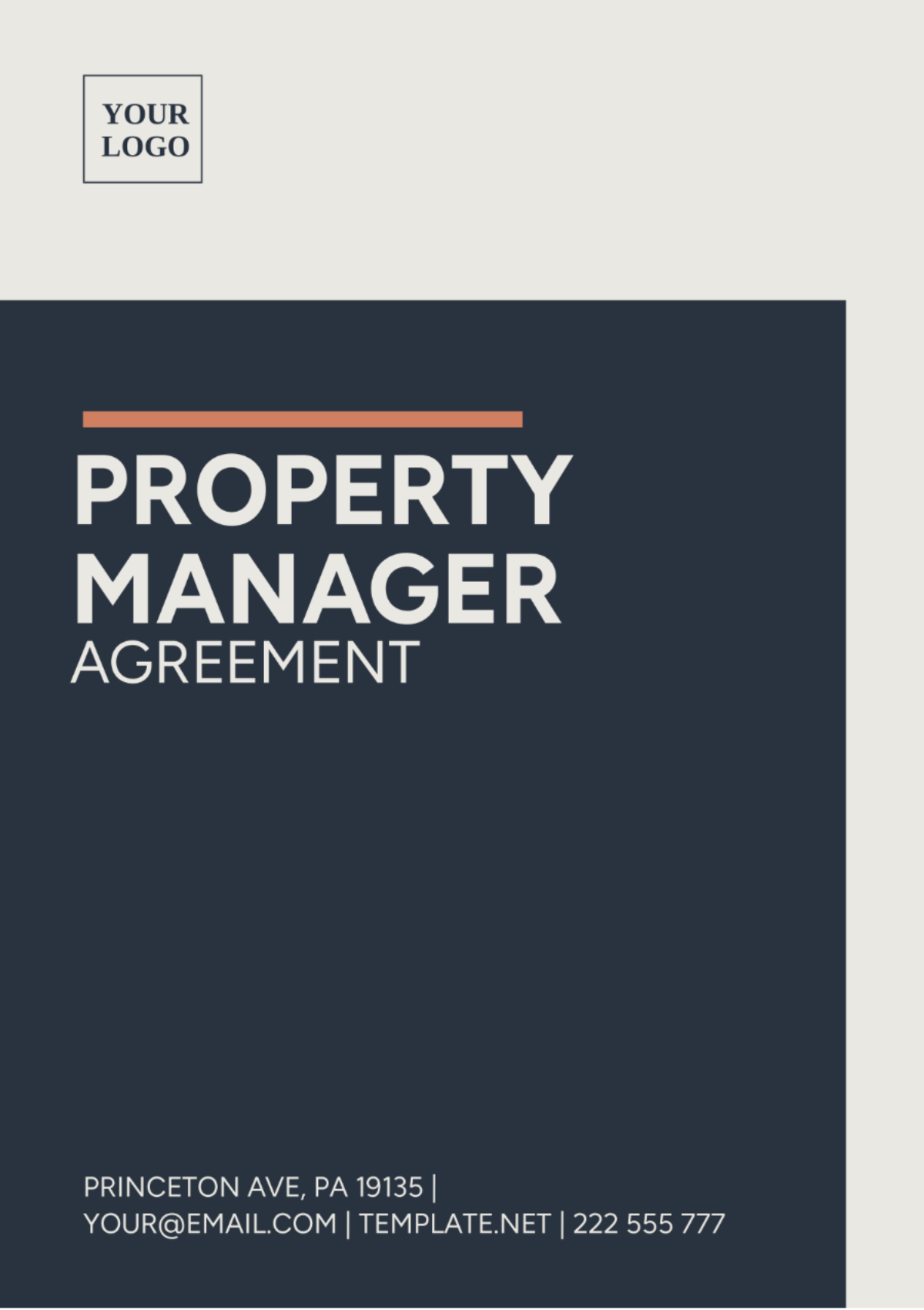 Property Manager Agreement Template - Edit Online & Download