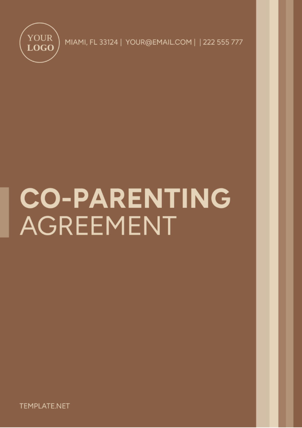 Co Parent Agreement Template