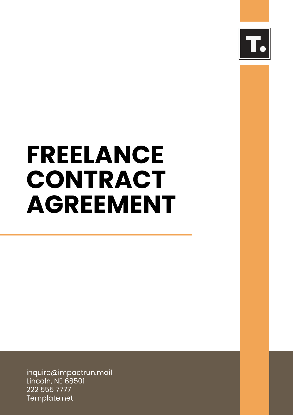 Freelance Contract Agreement Template - Edit Online & Download