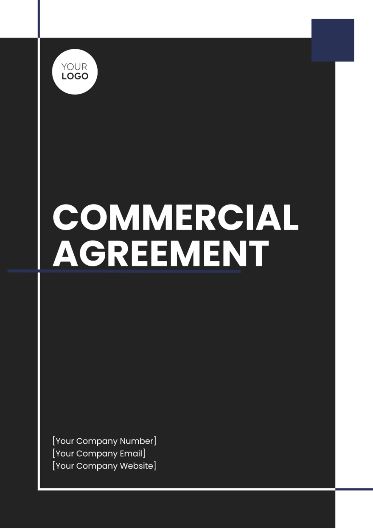 Commercial Agreement Template