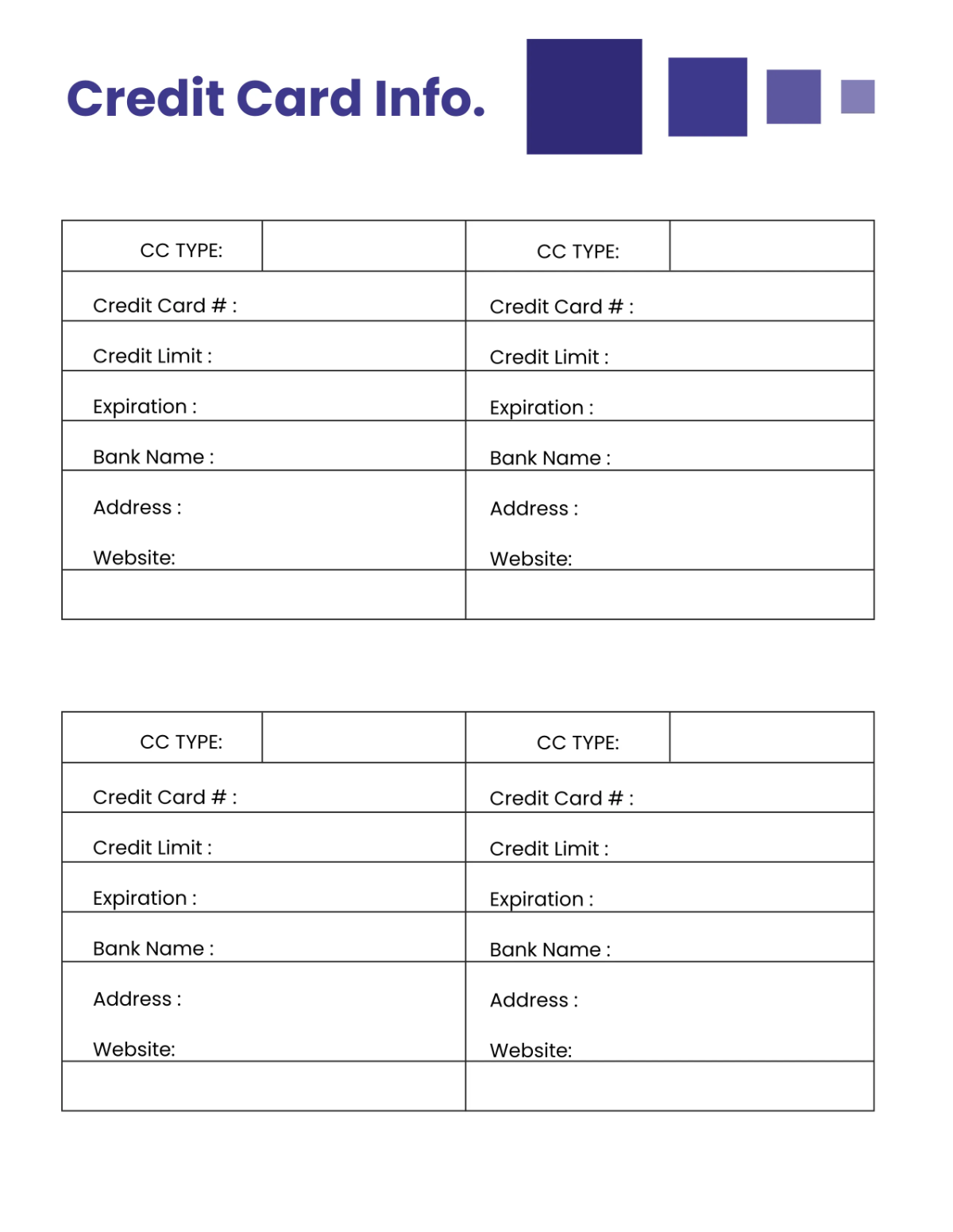 Free Debt Planner Template to Edit Online