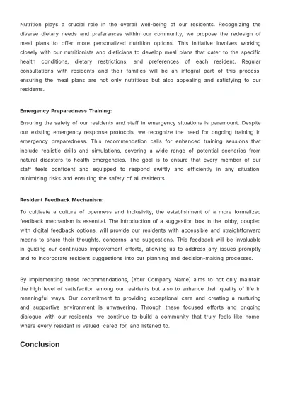 Free Nursing Home 24-hour Report Template to Edit Online