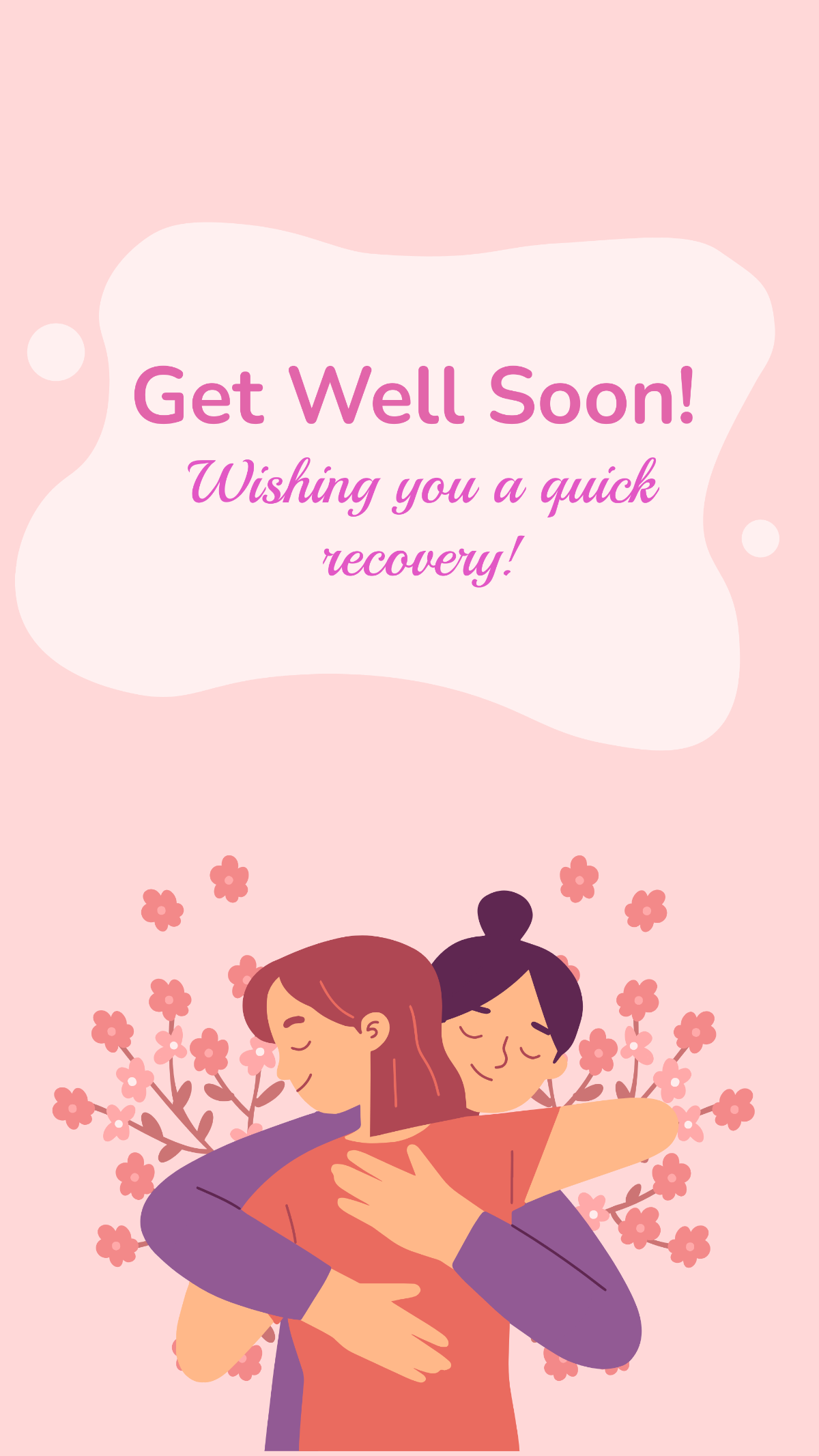 Get Well Soon Card For Friend Template