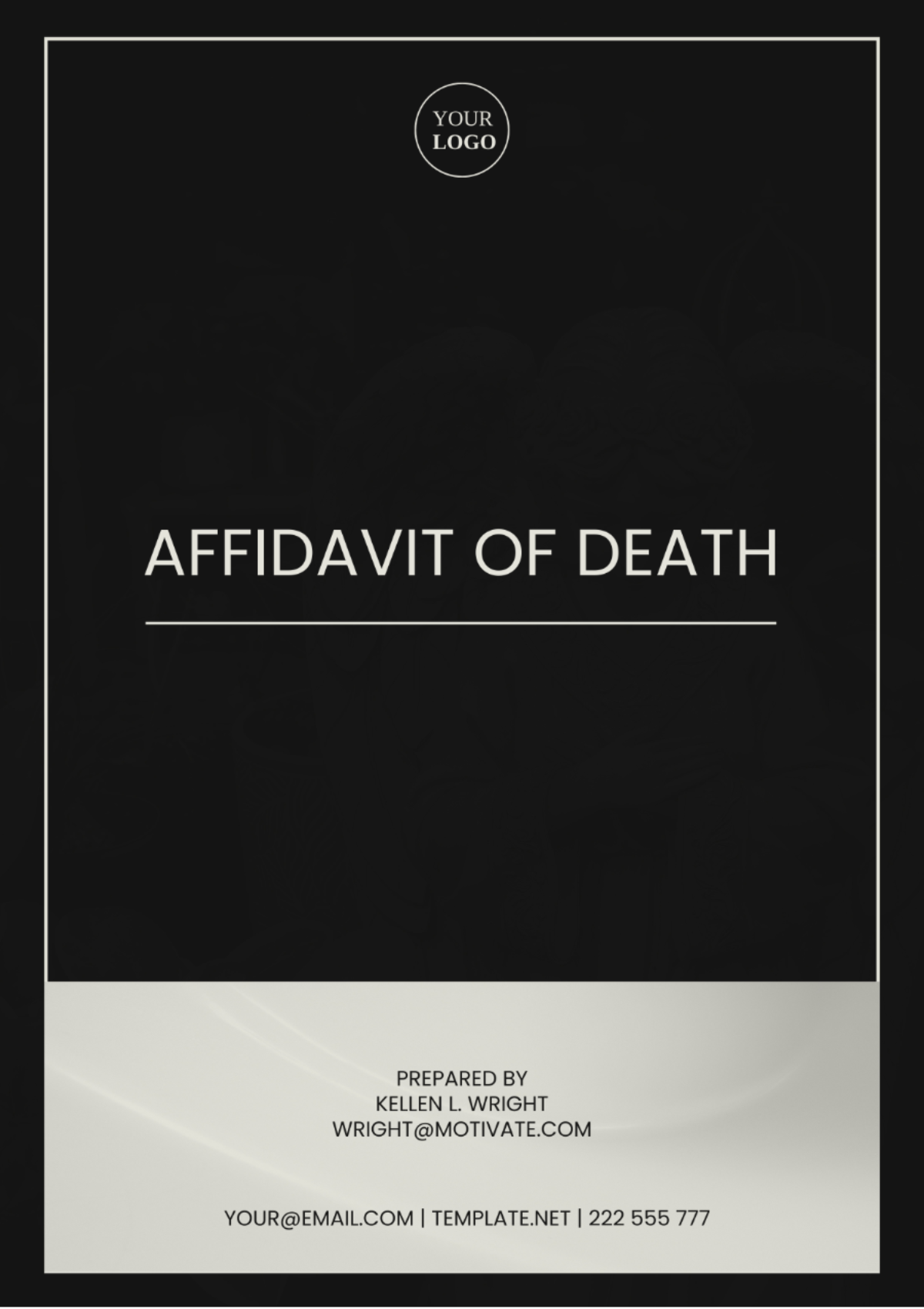 California Affidavit of Death Template - Edit Online & Download