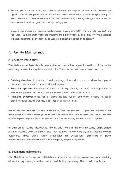 Free Nursing Home Work Plan Template to Edit Online