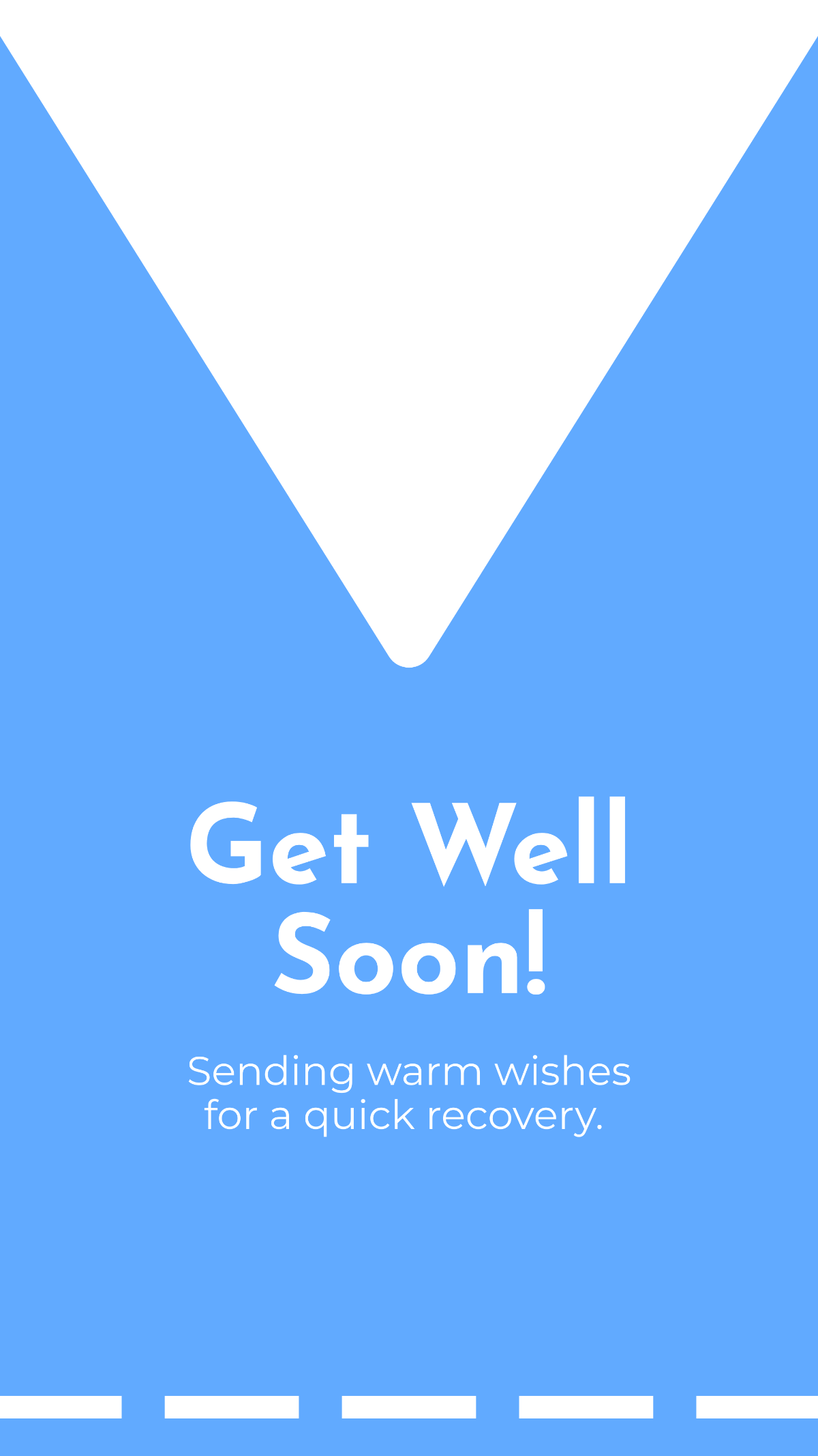 Get Well Soon eMail Card Template