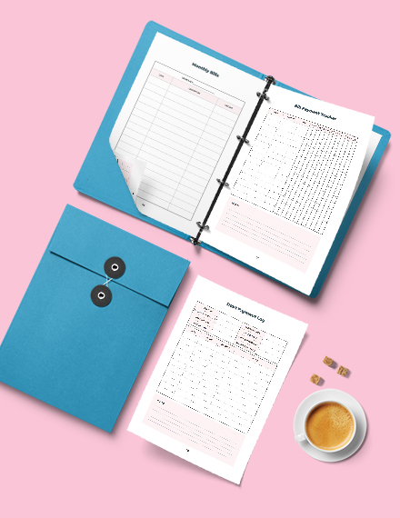 Printable Budget Planner Example