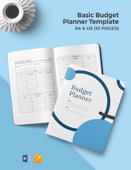 Basic Budget Planner template
