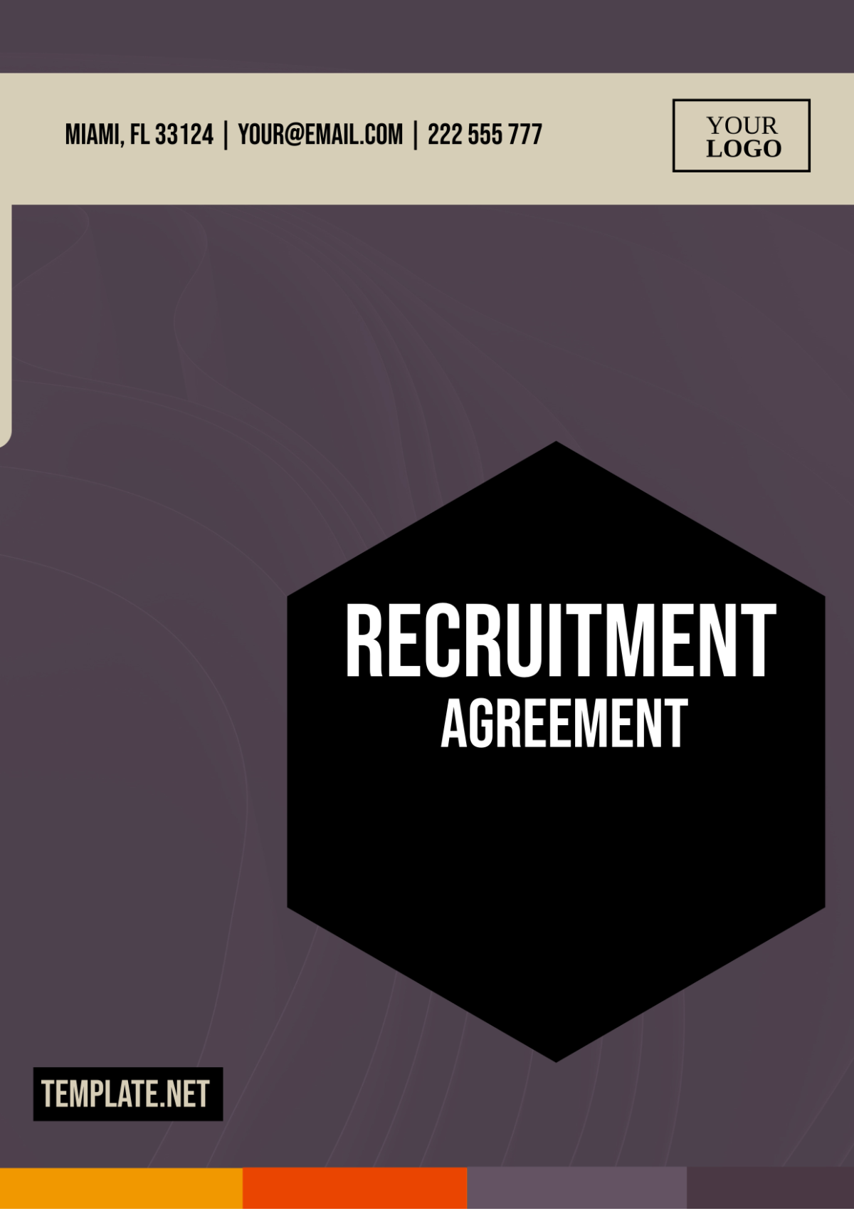 Recruitment Agreement Template | Template.net