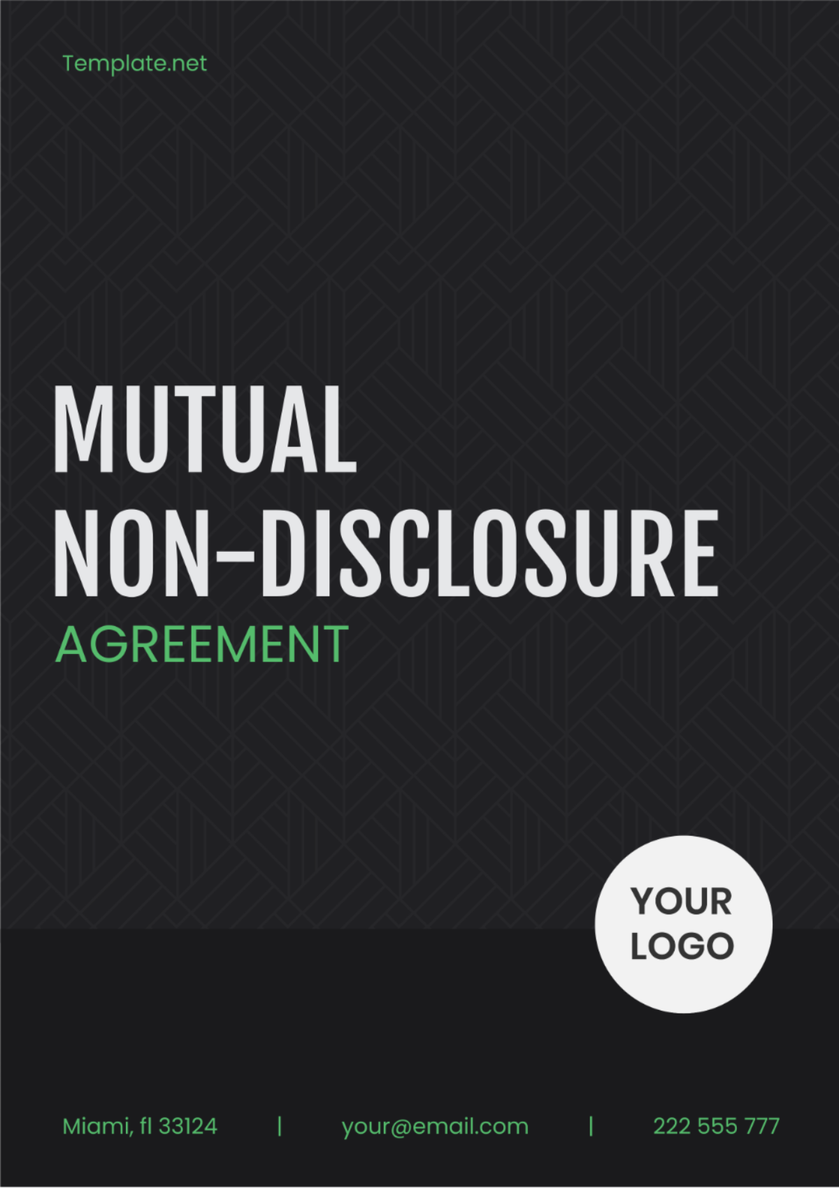 Mutual Non Disclosure Agreement Template