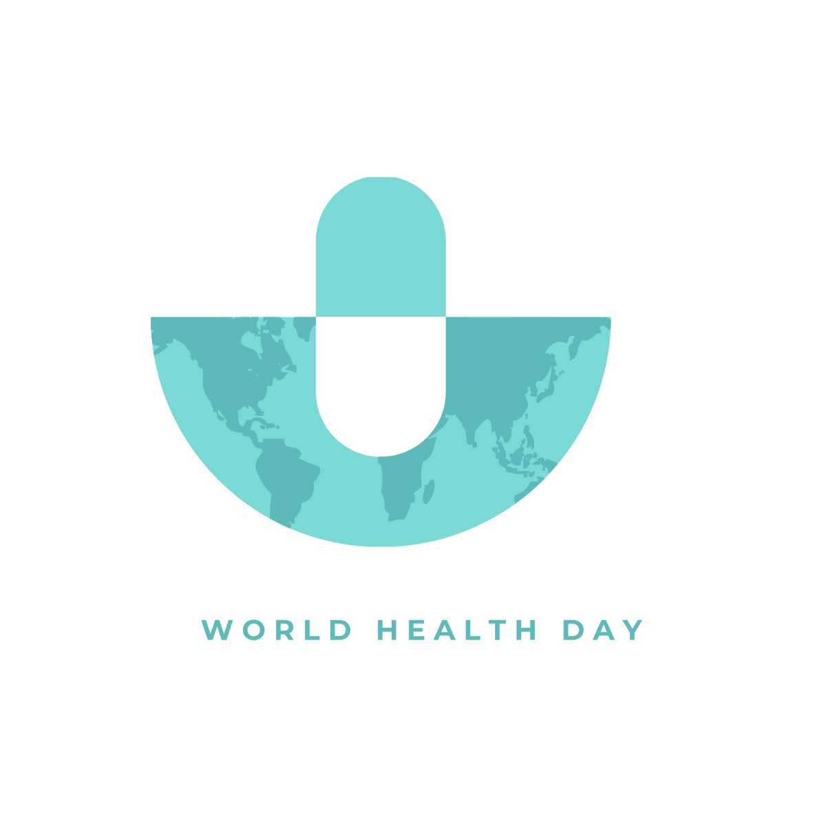 World Health Day Logo 2024 Template