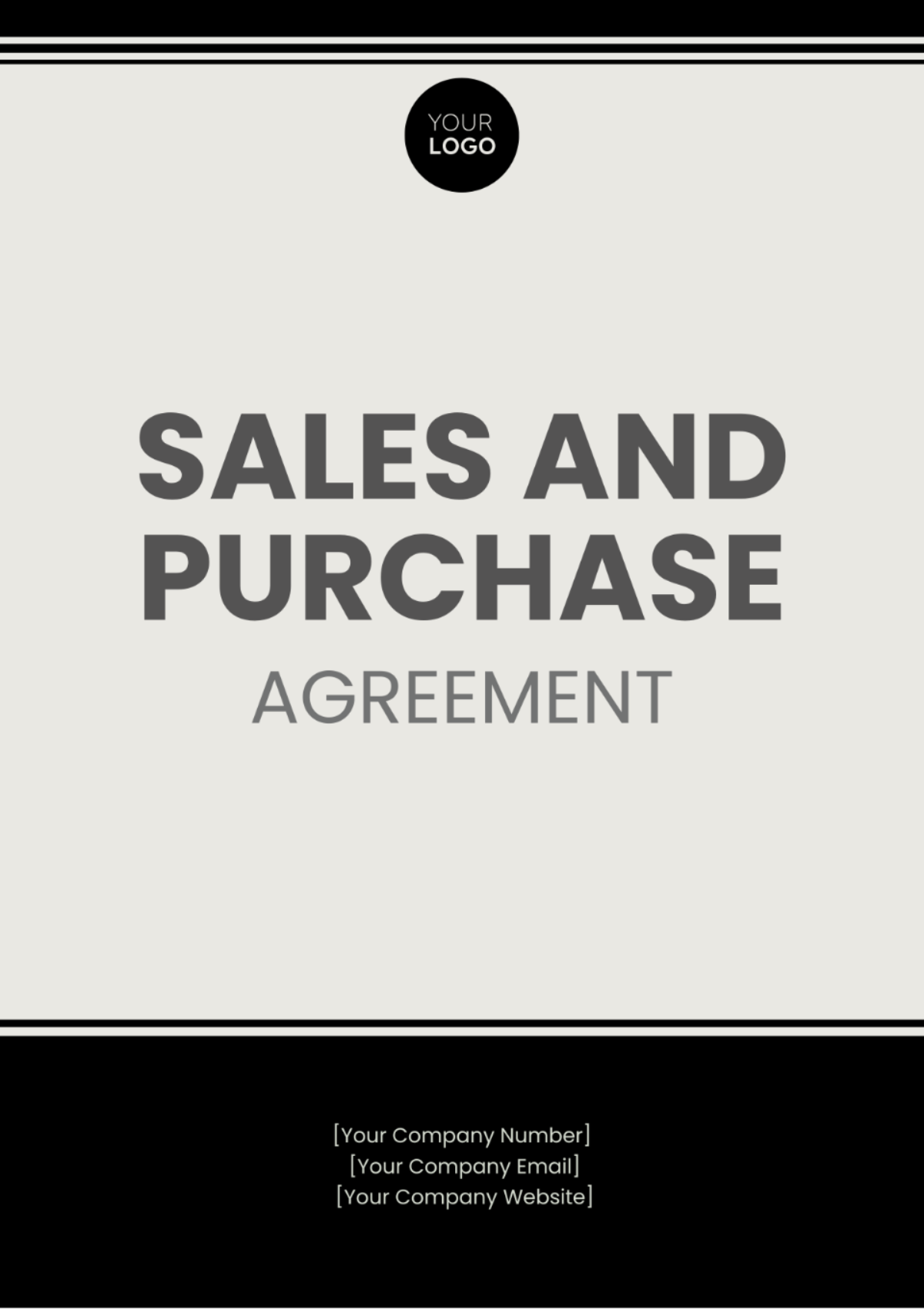  Sales and Purchase Agreement Template